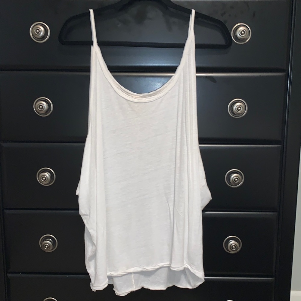 White Free People Tank Top
